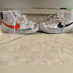 Nike Blazers (2 pairs) Big Kid size 4.5/ Women 6.5